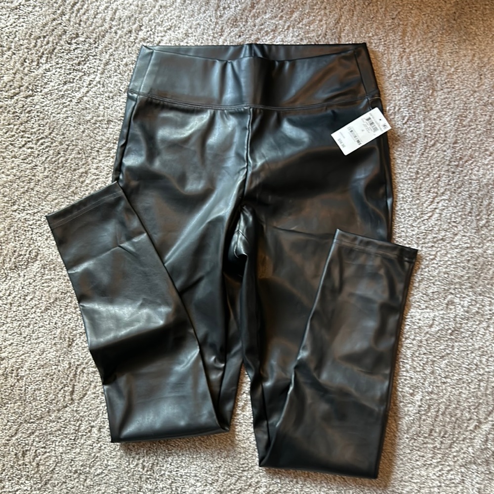 Women’s faux leather pants